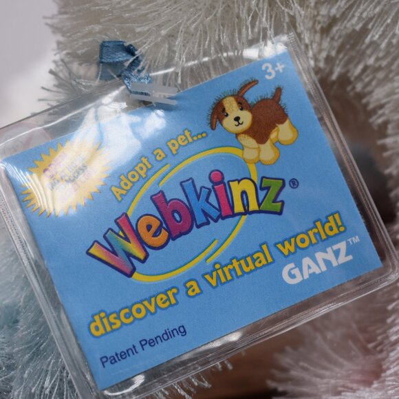 Cotton Candy Bunny Unused Code HM174 Webkinz Ganz Retired Plush Stuffed Animal - Picture 7 of 8